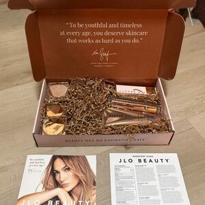 Jennifer Lopez Skincare Moisturizer Set - Gold and Brown